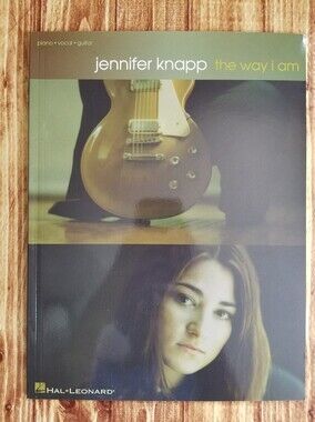 Jennifer Knapp The Way I Am Sheet Music Book Songbook Hal Leonard Piano/Guitar